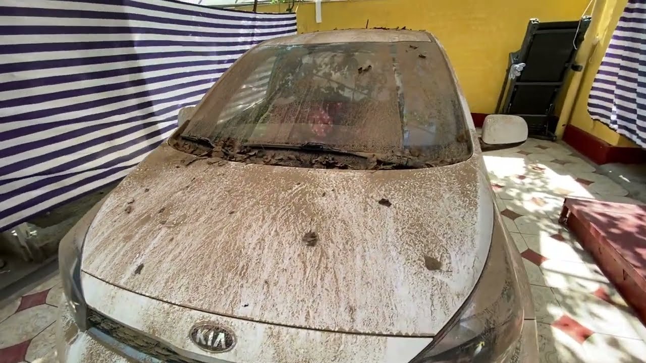 A car Left  Unattendeb The Field for  2 Years