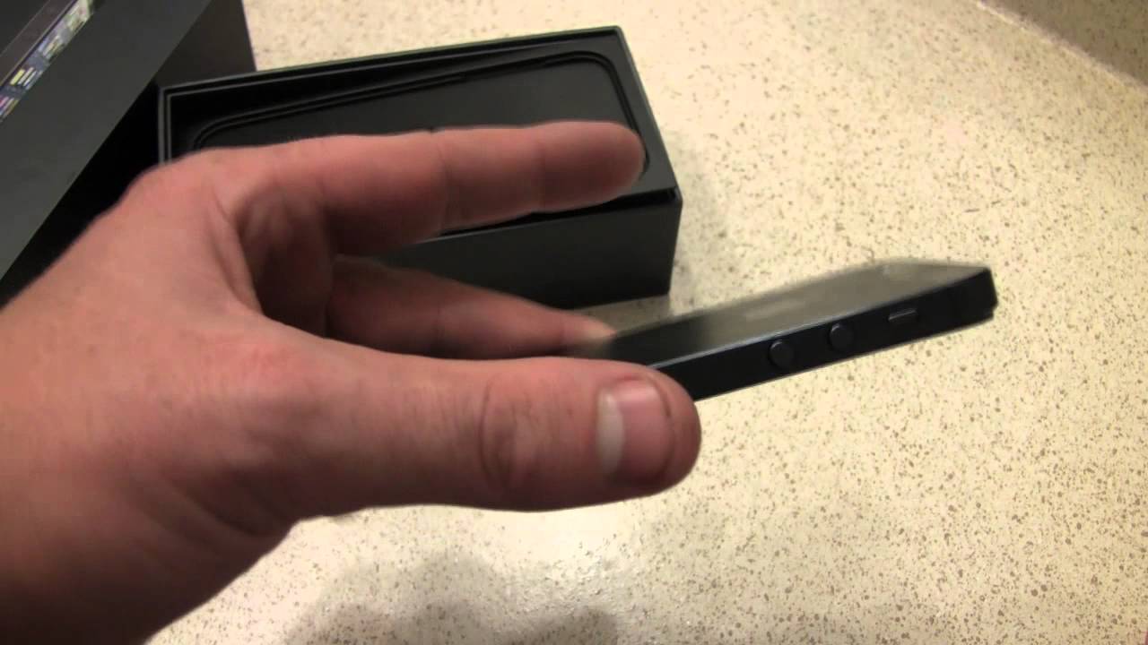 Shattered iPhone 5 - Cracked Screen and LCD due to being thrown | Broken iPhone 5