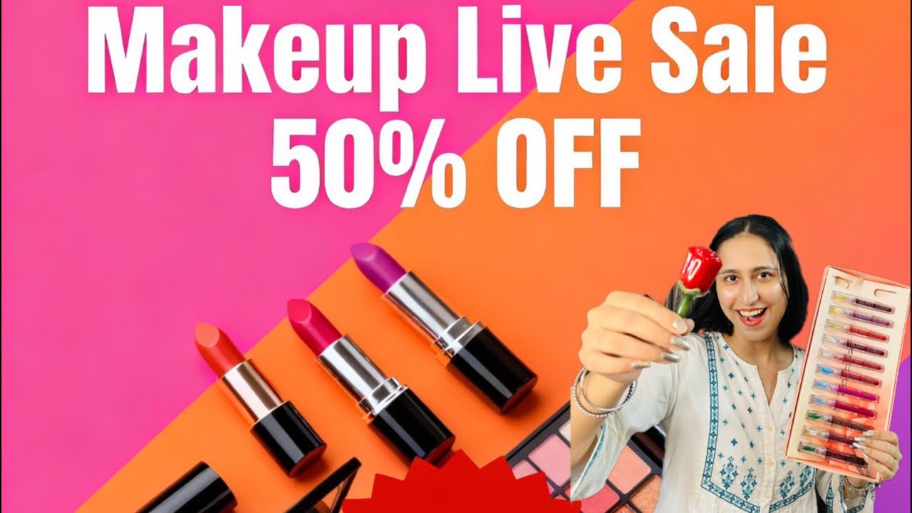 80% Makeup Sale 😍 Free Gifts🎁 WhatsApp 8285119710