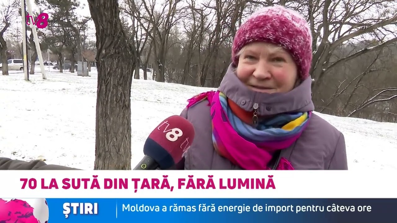 70% din Moldova a rămas astăzi fără lumină: Cât de importantă e independența energetică