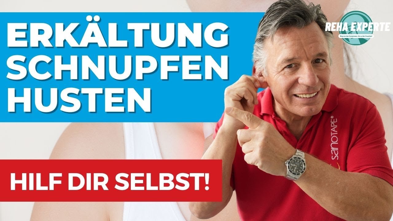 Erkältungstipps vom Reha Experten - Schnupfen & Husten ⚡ So hilfst du dir!🍀