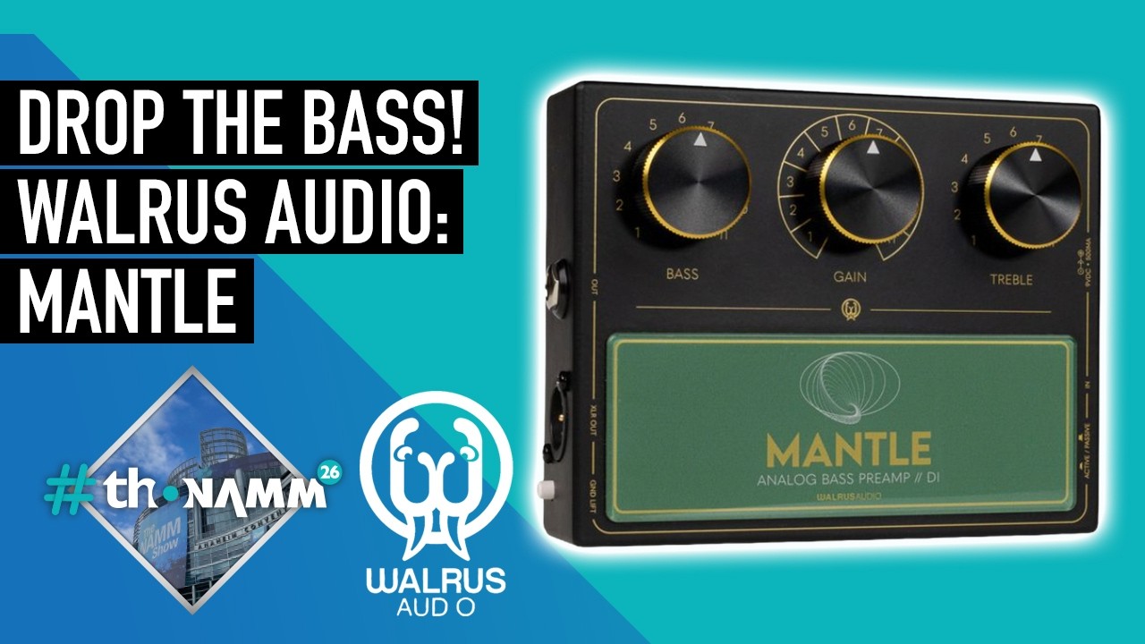 Walrus Audio Mantle with Ian Martin Allison + SIGNED GIVEAWAY | #thoNAMM26