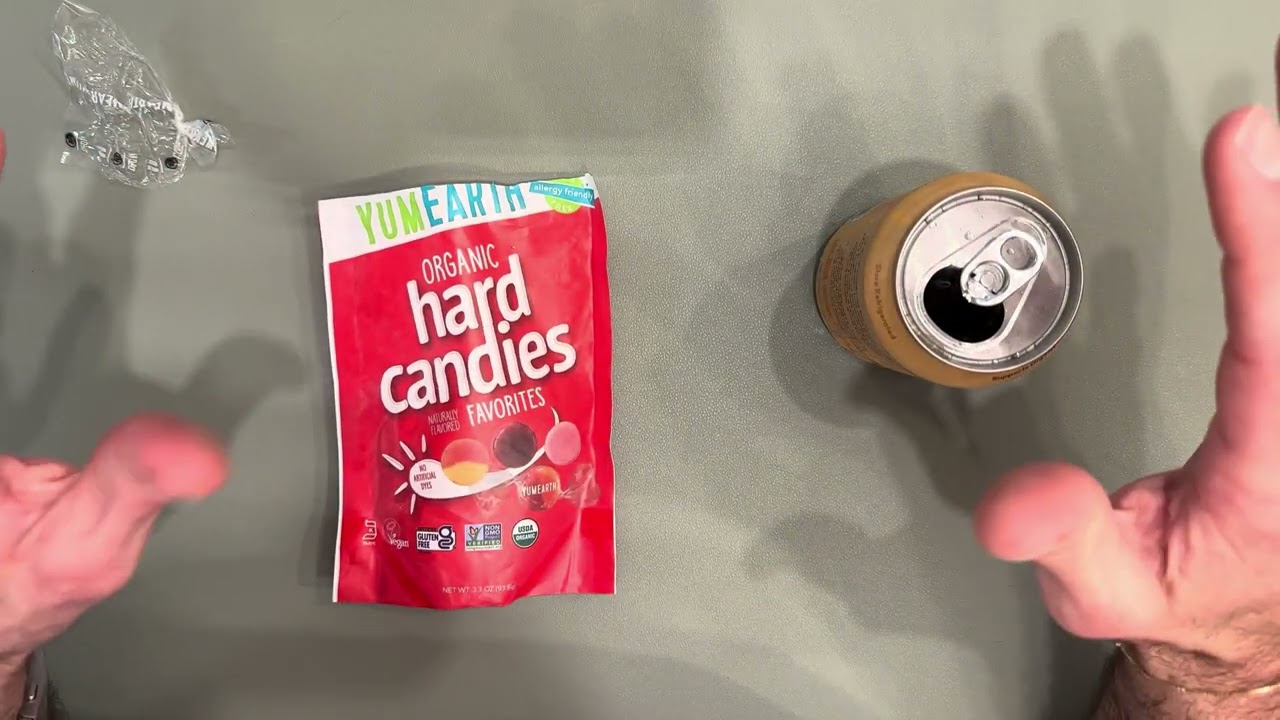 Whisper Ramble with Hard Candy Mouth Sounds & Olipop Sipping | Chill ASMR