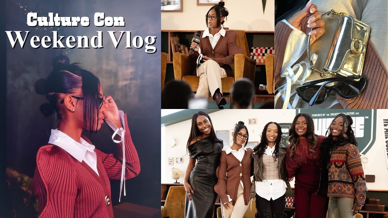 Culture Con Panelist + Hair Tutorial + NYC Day!