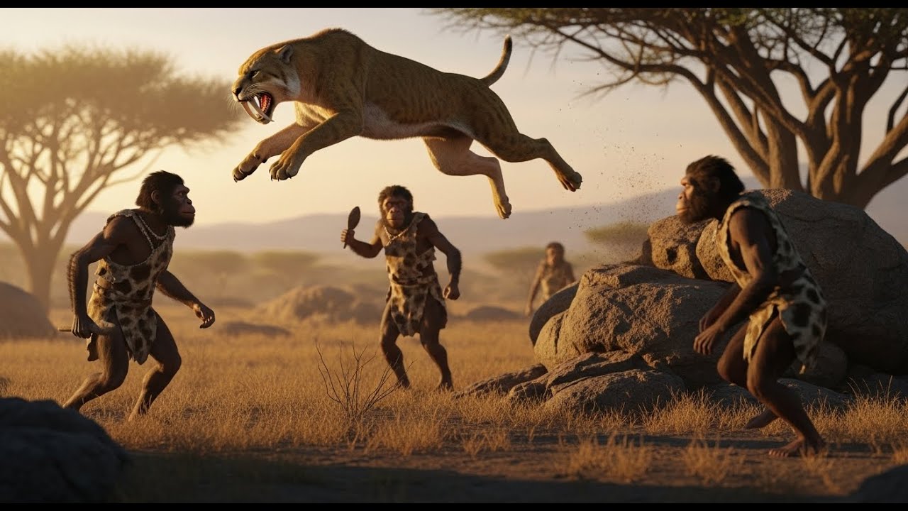 5 Million Years Ago | Survival of Early Humans in African Savannahs What Really Happened