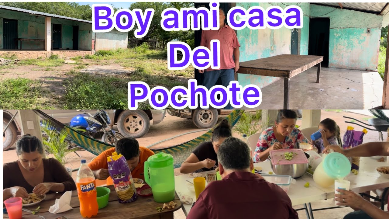 // Le  presto  mi casa a mi  hermano por primera vez//