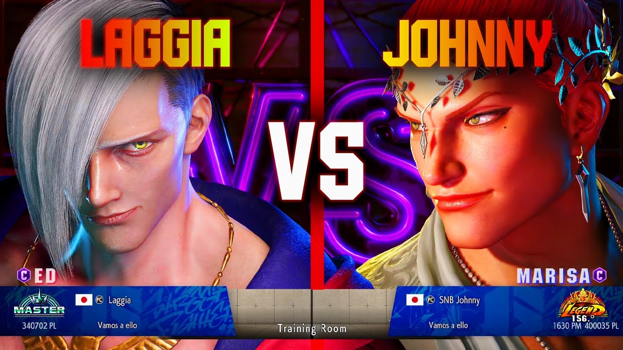 SF6 ▰ Laggia (Ed) VS Johnny (Marisa) | High Level Gameplay | Street Fighter 6 High Level