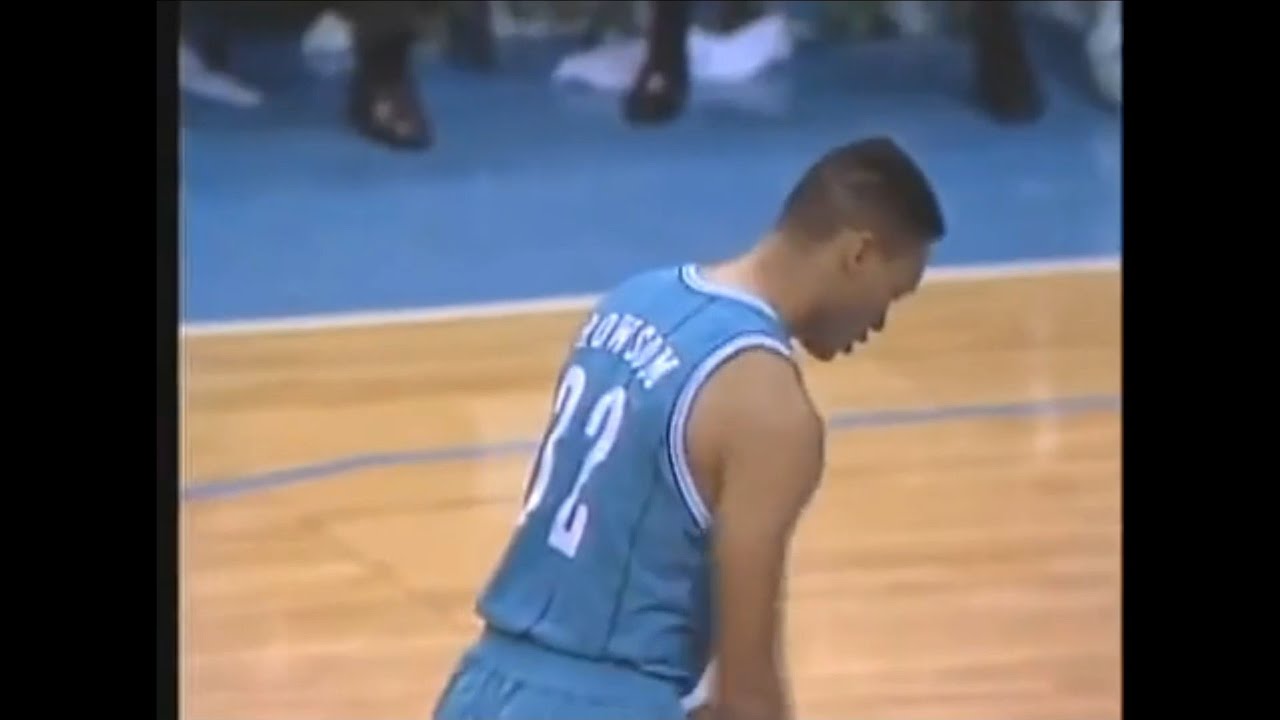 Brian Rowsom CAREER HIGH 20Pts/5Reb vs. Spurs | Dec 2, 1989