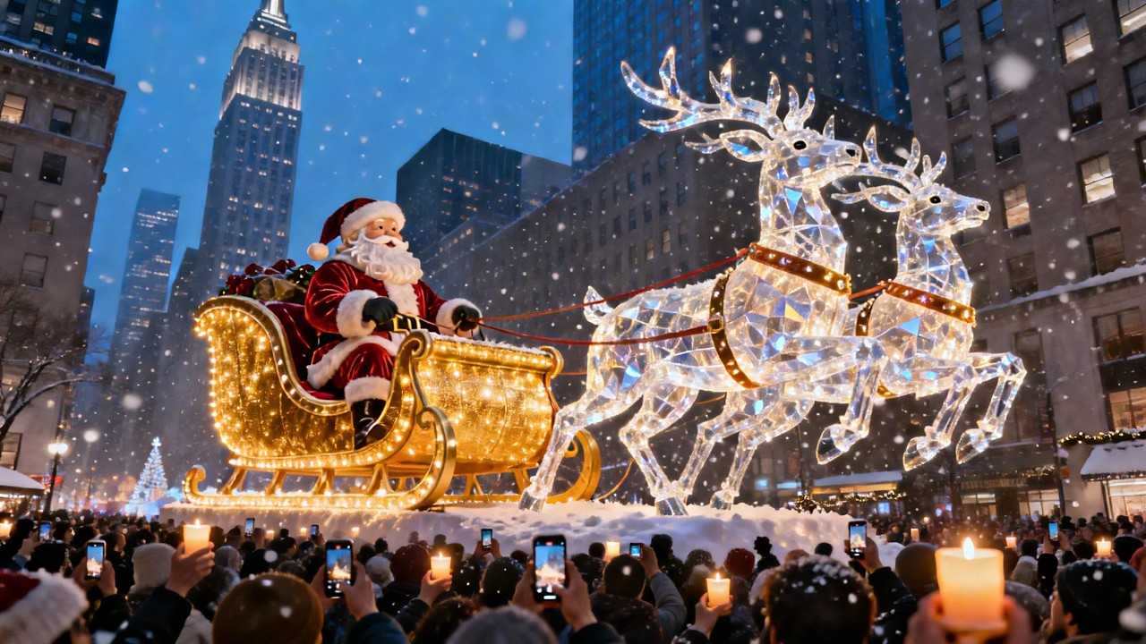 New York City Christmas Parade 2025 🇺🇸 World’s Largest Holiday Spectacle | Full 8K HDR