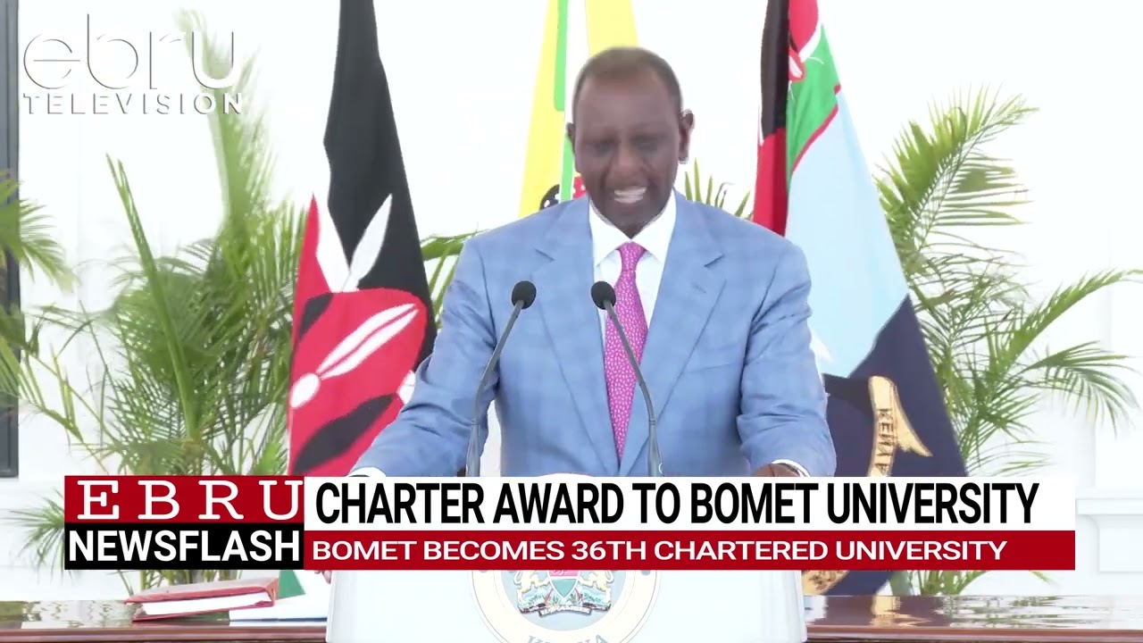 President Ruto says universities are hubs for community service. 