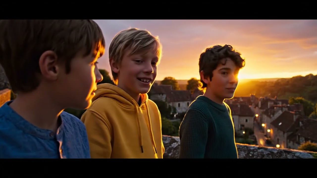 “A Sad but Beautiful Moment with Three Friends”