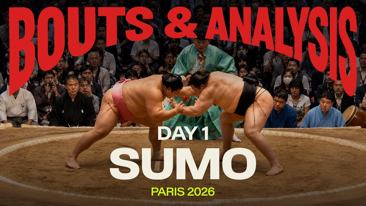 GRAND SUMO Paris 2026 Tournament - Day 1 | Accor Arena