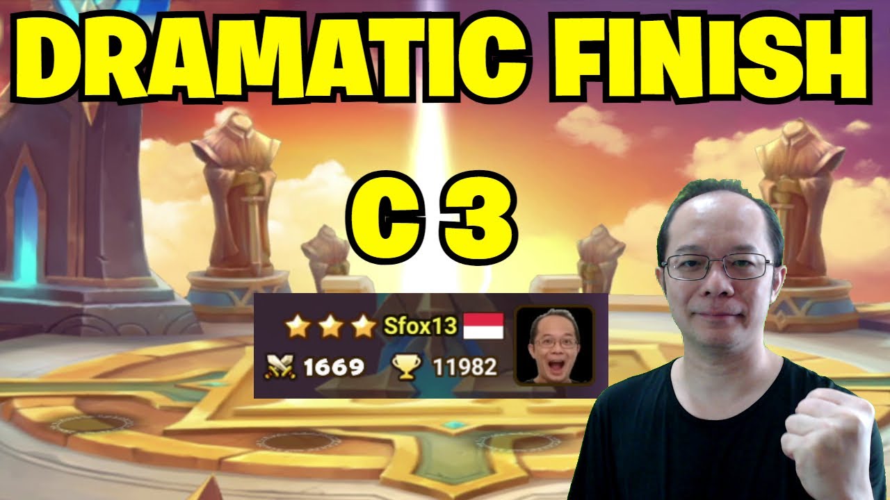 NAIL BITTING FINISH IN THE LAST 20 MINUTES ... [Summoners War Reloaded]