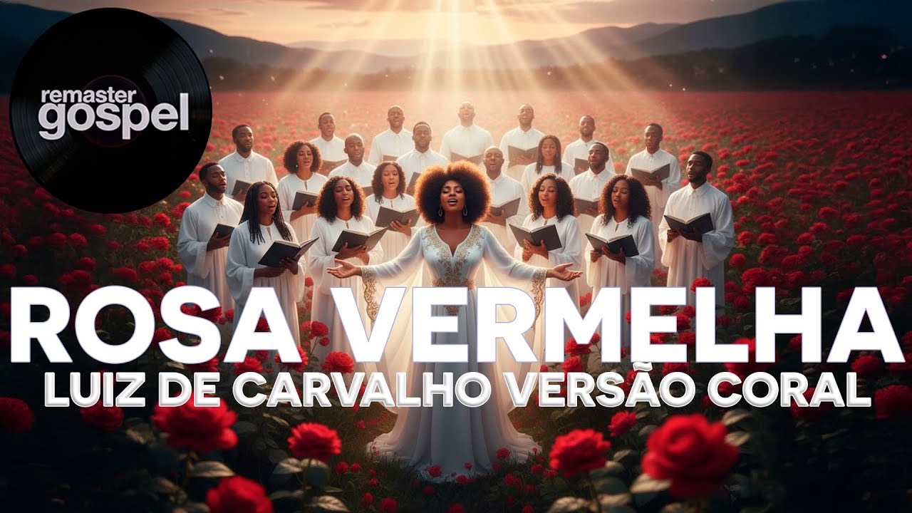 ROSA VERMELHA de LUIZ DE CARVALHO Relembre o Clássico com uma Nova Perspectiva Incrível com coral!