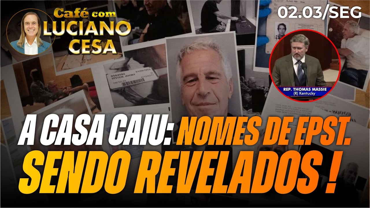 A CASA CAIU: NOMES DE EPST. SENDO REVELADOS. LUCIANO CESA CAFÉ. Compartilhem!