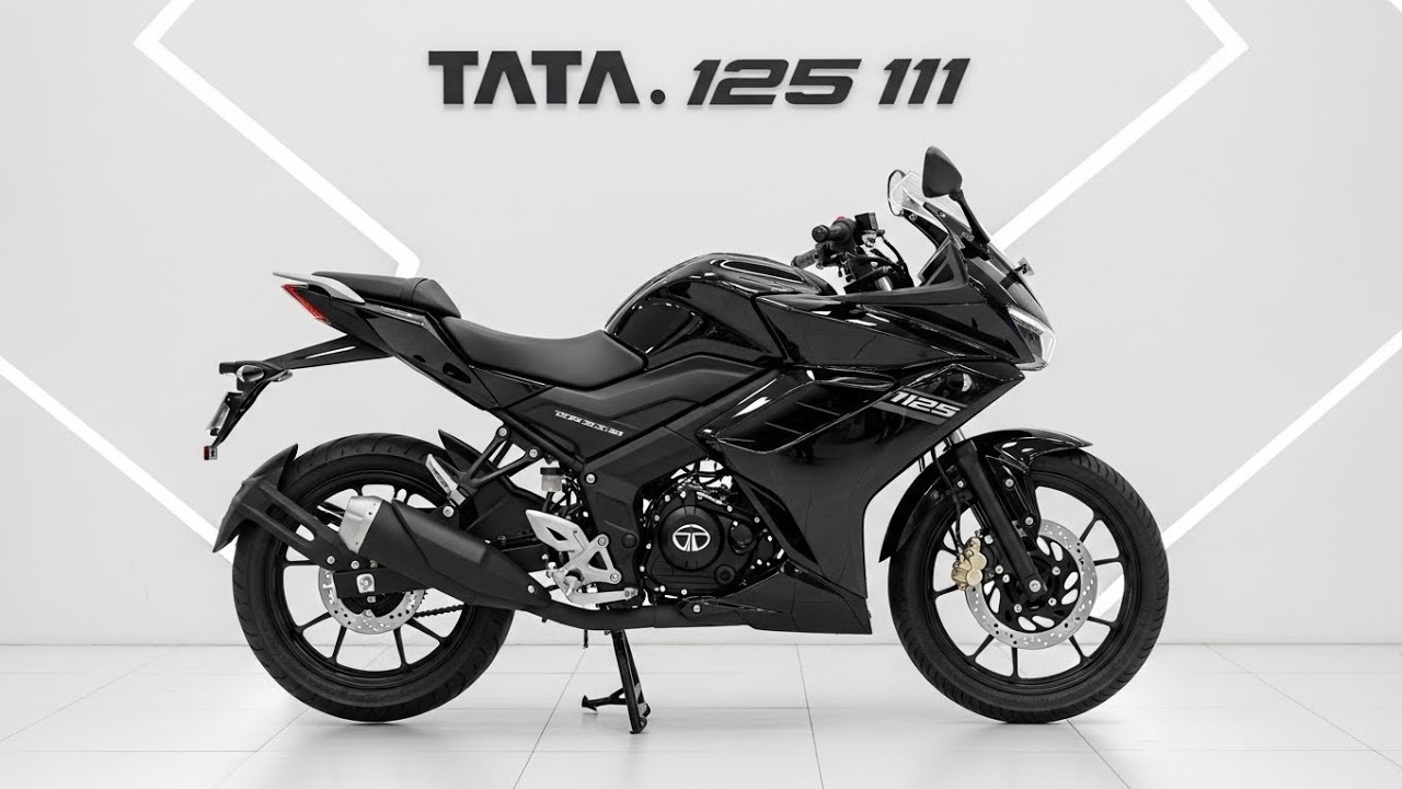 2026 Tata 125 111 &ndash; Tata&rsquo;s First Motorcycle! Futuristic Design, Smart Tech & 65kmpl Mileage | Ful