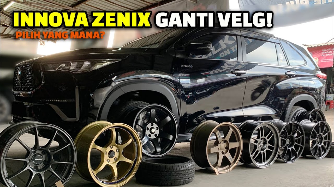Innova Zenix Q Hybrid Modellista, Jemput dari Dealer Langsung ke Toko Velg!