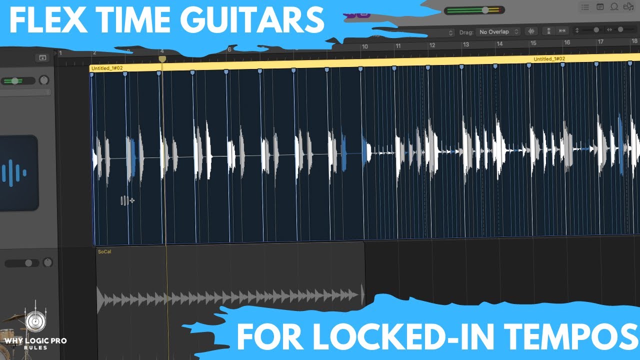 Editing Rhythm Guitars w/ Flex Time For Project Perfect Tempo