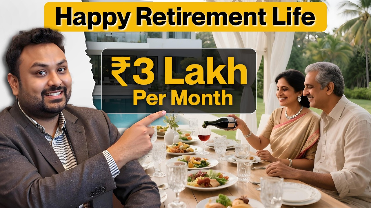 How Much CORPUS Do You Need To WITHDRAW ₹3 Lakh Per Month? (Post Retirement as NRI)