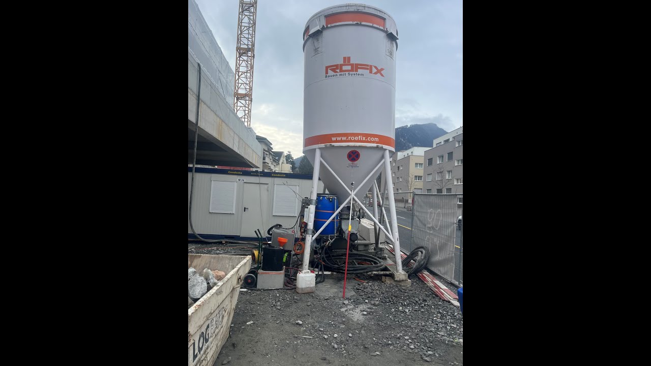 RÖFIX POR® Schaummörtel und Schaumbeton