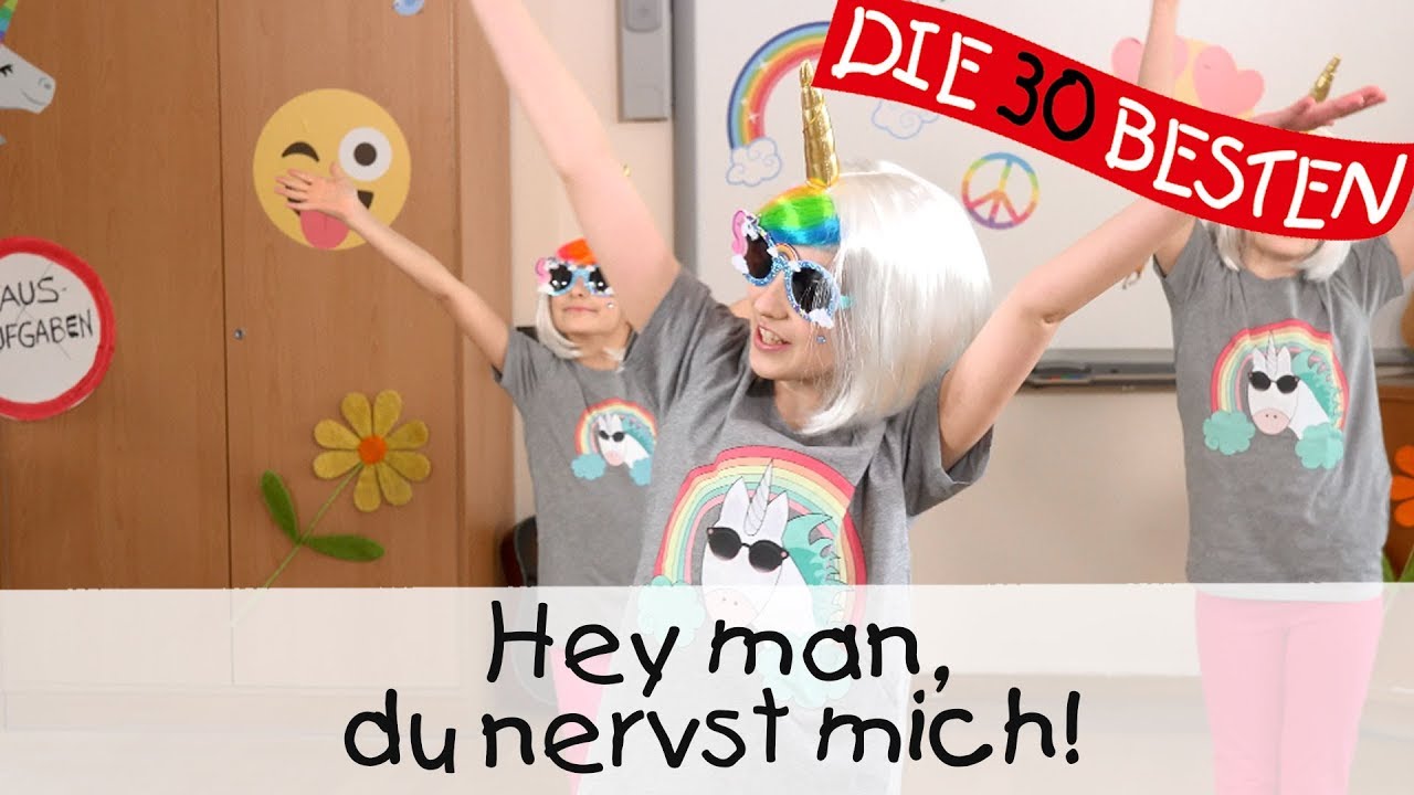 🦄 Hey man, du nervst mich von UNICORN KIDS - Singen, Tanzen und Bewegen || Kinderlieder