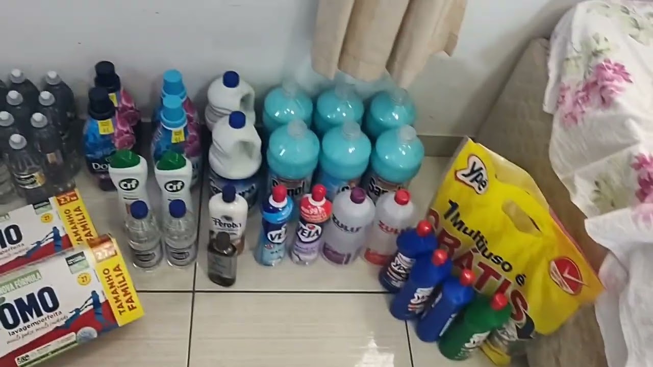 compras de produtos de limpeza 🛒🙌