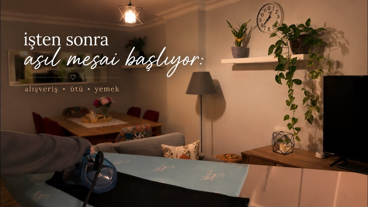 71🌱 İşten Sonra Asıl Mesai Başlıyor… | Akşam Rutinim🌙 #keşfet 