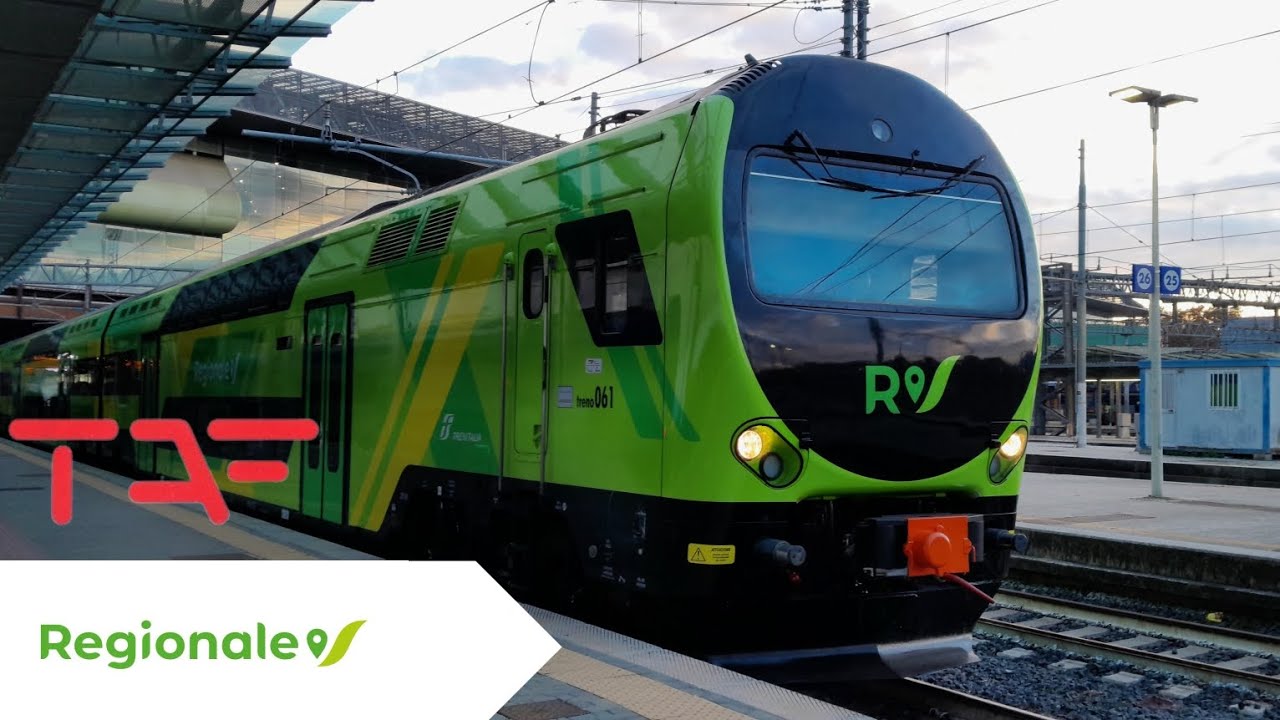 Il PRIMISSIMO treno TAF della REGIONE LAZIO nella NUOVA LIVREA REGIONALE di TRENITALIA!