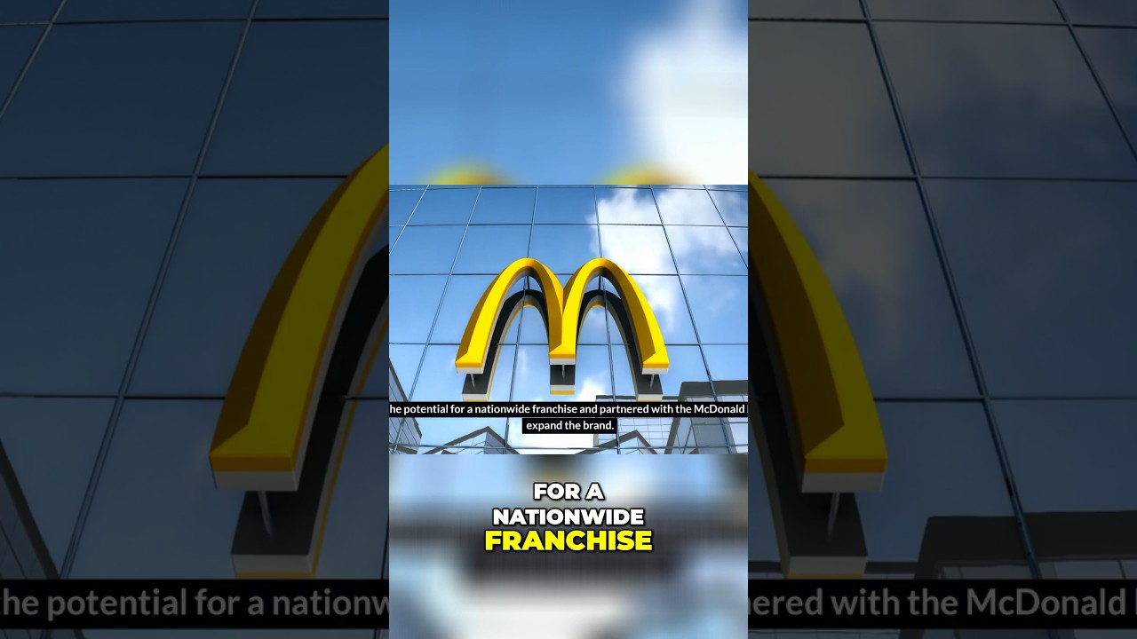 The McDonald's Franchise Model: How It All Began #shorts #short #mcdonalds #franchise #mcdonaldstoy