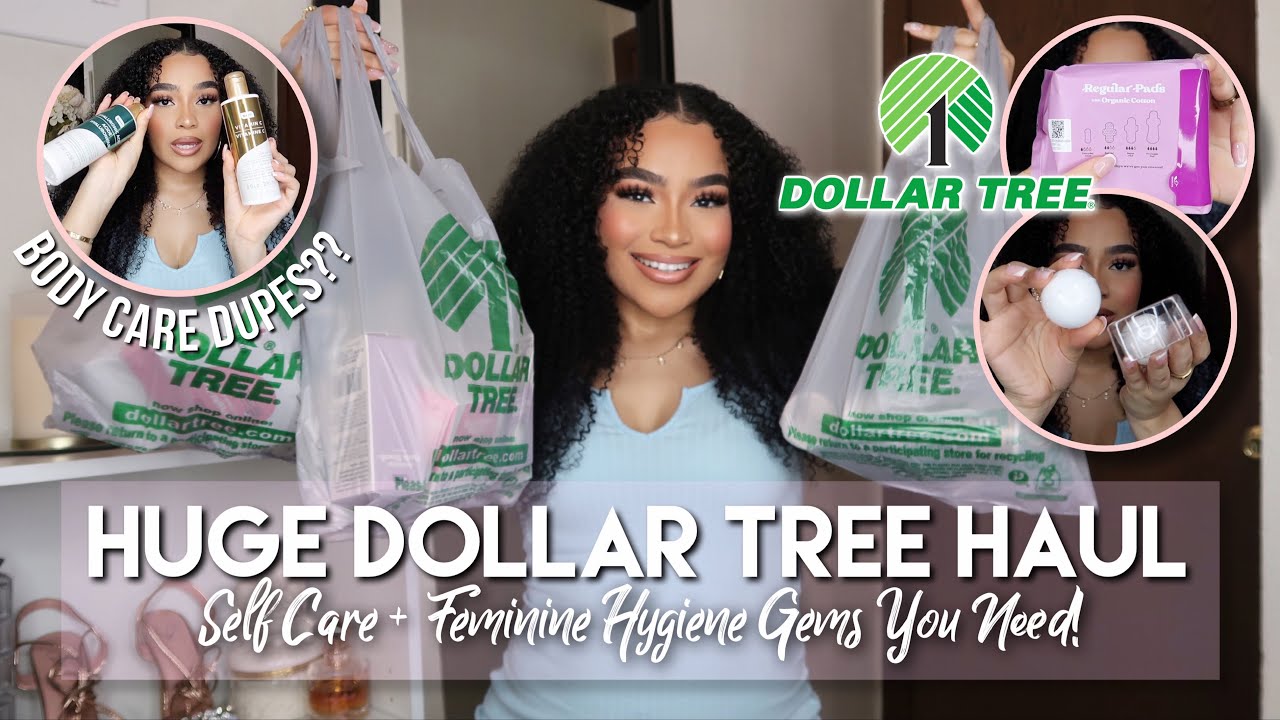 HUGE DOLLAR TREE SELF CARE HYGIENE HAUL! ♡ $1.25 HIDDEN GEMS YOU NEED!! | DOLLAR TREE HAUL 2023