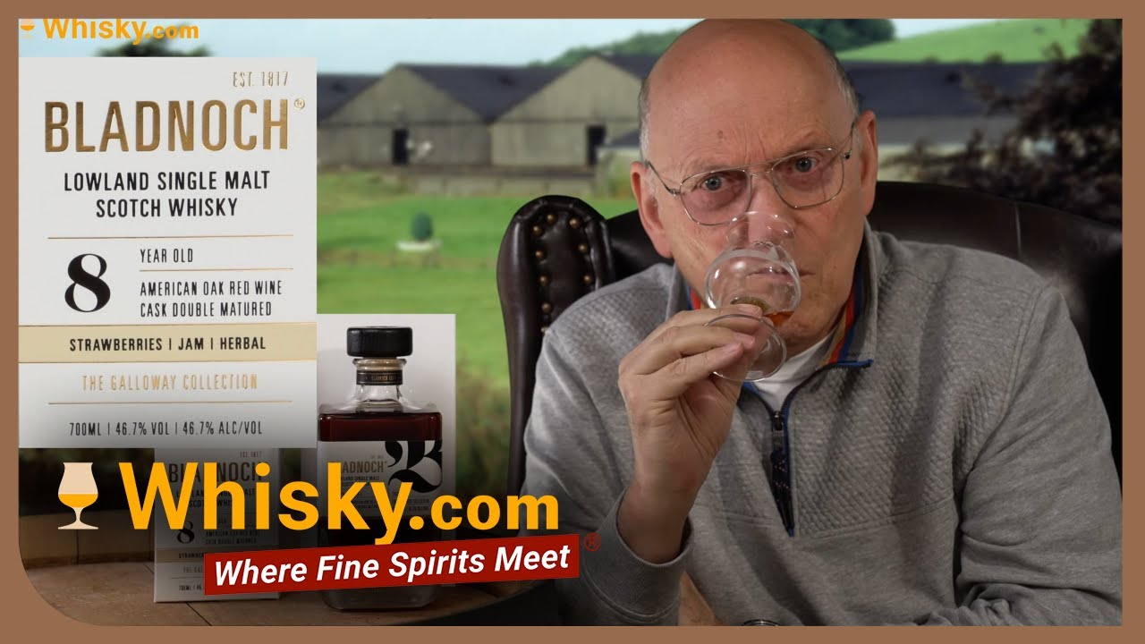 Bladnoch Eight Red Wine Cask -The Galloway Collection 8 Years | Whisky Review