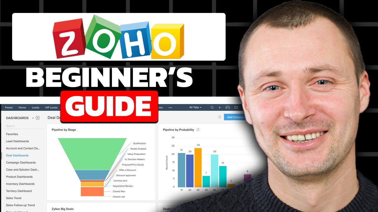 Zoho CRM Tutorial | How To Use Zoho CRM As A Beginner