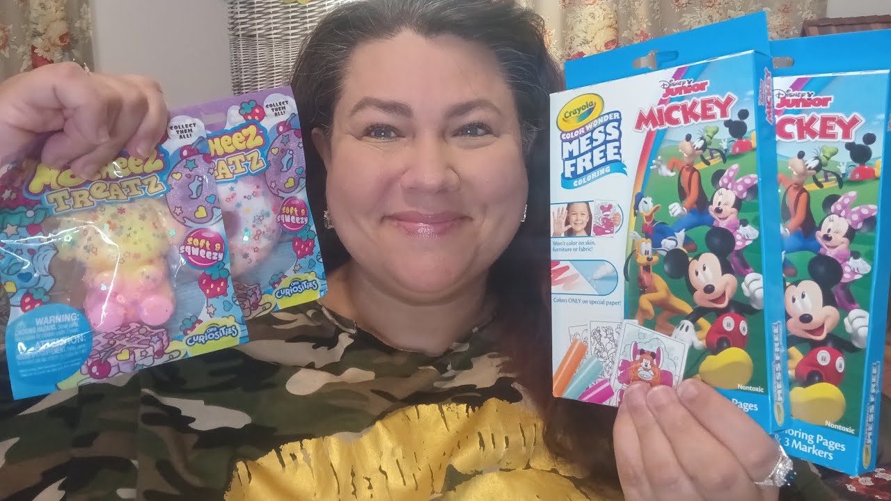 Новые покупки в Dollar Tree 💕 Всего за 1,25 доллара: набор Crayola Wonder Kit, мягкие игрушки Moc...