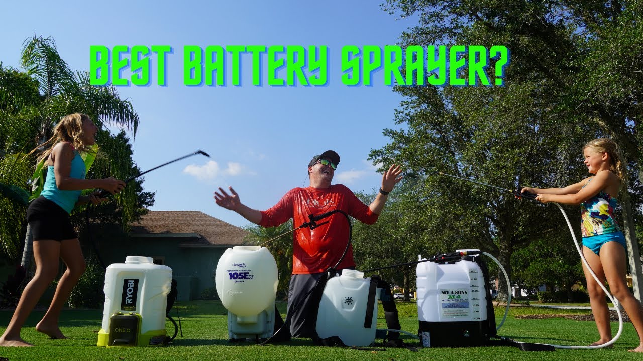 Best battery backpack sprayer? Let's find out!