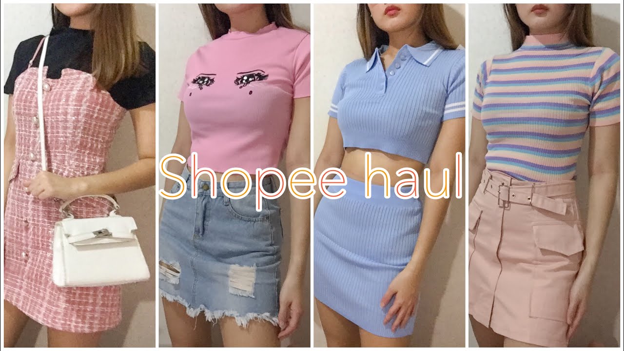 SHOPEE TRY-ON HAUL 2020 (cute, trendy, korean inspired, affordable) Yurianne Kim | Philippines