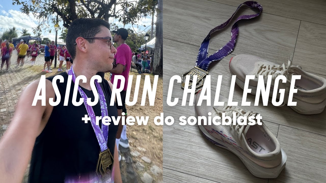 15k no asics run challenge com o sonicblast