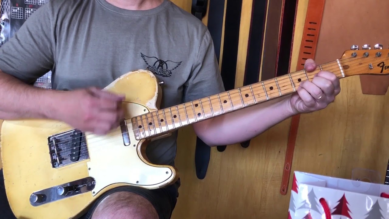 American Telecaster 1984 led zeppelin stairway to heaven cover by Fabio