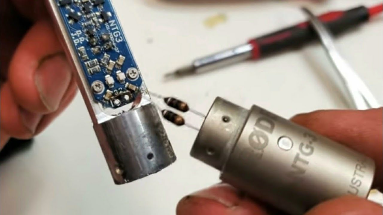 Rode NTG-3 Mic common Static Issue Fixed