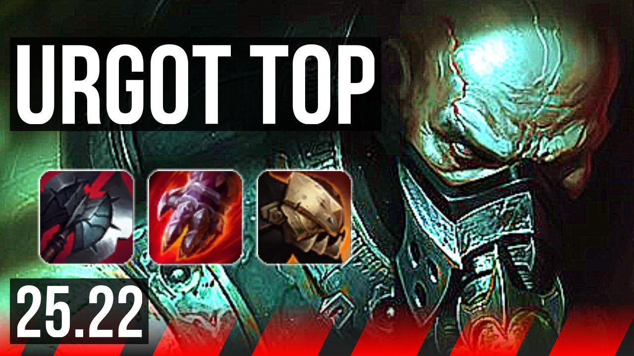 URGOT vs NASUS (TOP) | 14/0/7, Legendary | NA Master | 25.22