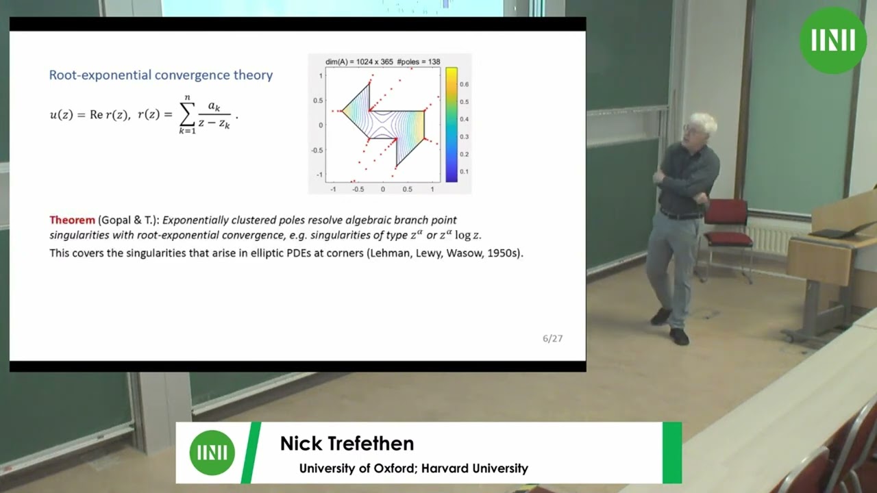 Prof. Nick Trefethen | Computing with rational approximations