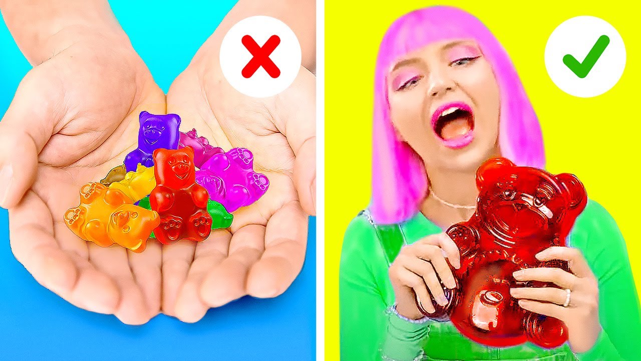 Giant Gummy Bear!!! | Cool and Useful Everyday Hacks!