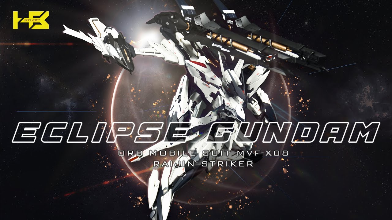 Gunpla Custom Build | MG Eclipse Gundam | Raijin Striker | Model Kit | MG エクリプスガンダム ライジンストライカー