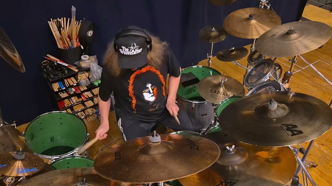 KISS - I Still Love You drum cover by Bjarne