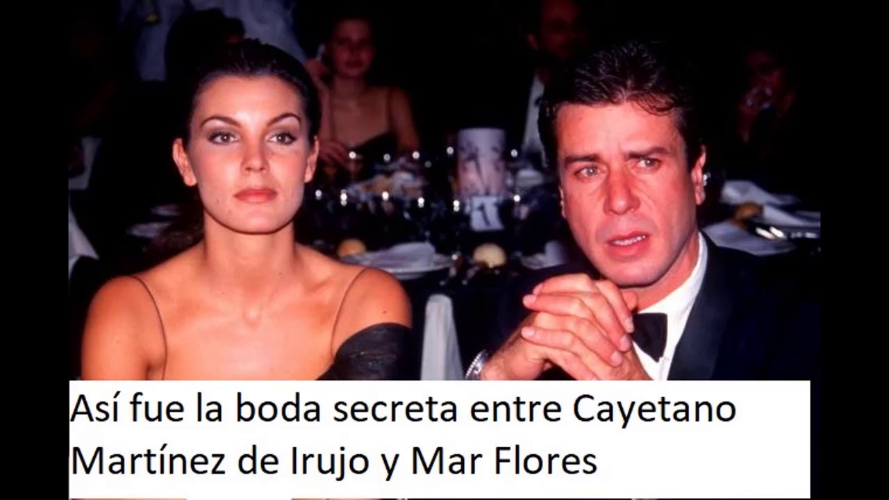 Así fue la boda secreta entre Cayetano Martínez de Irujo y Mar Flores