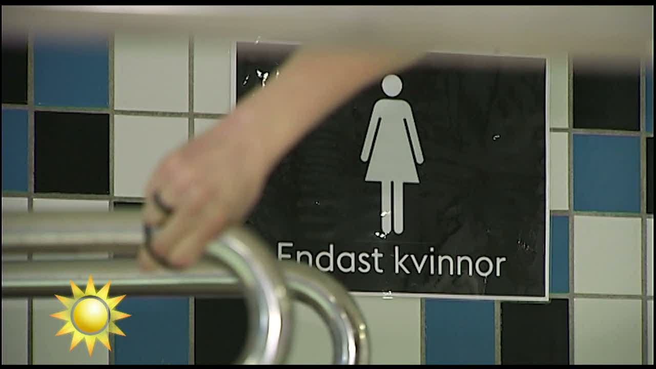 Därför är män portförbjudna på badet i Hyllie på kvinnodagen - Nyhetsmorgon (TV4)