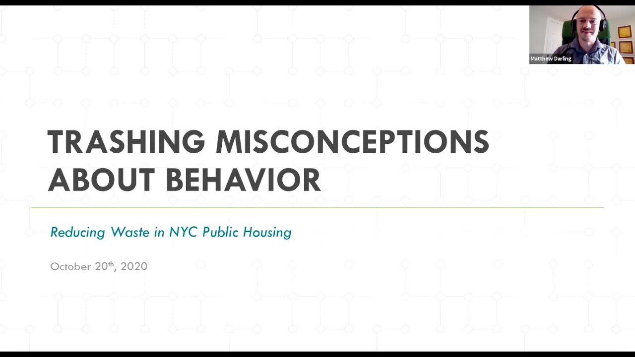 Trashing Misconceptions About Behavior: Reducing Waste in NYC Public Housing