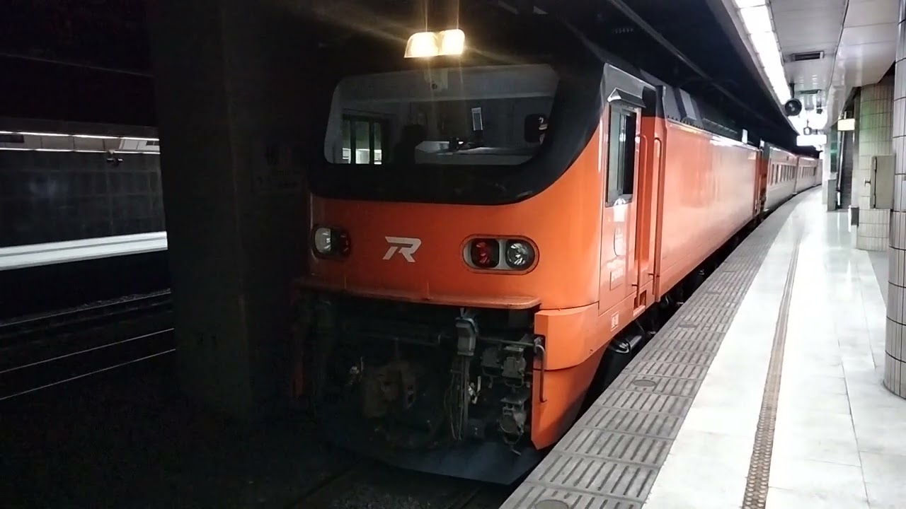本人拍攝本頻道2020部台鐵列車177次本務E503型-E504型PP自強號經北迴/山線往斗南115/1/26板橋站開車