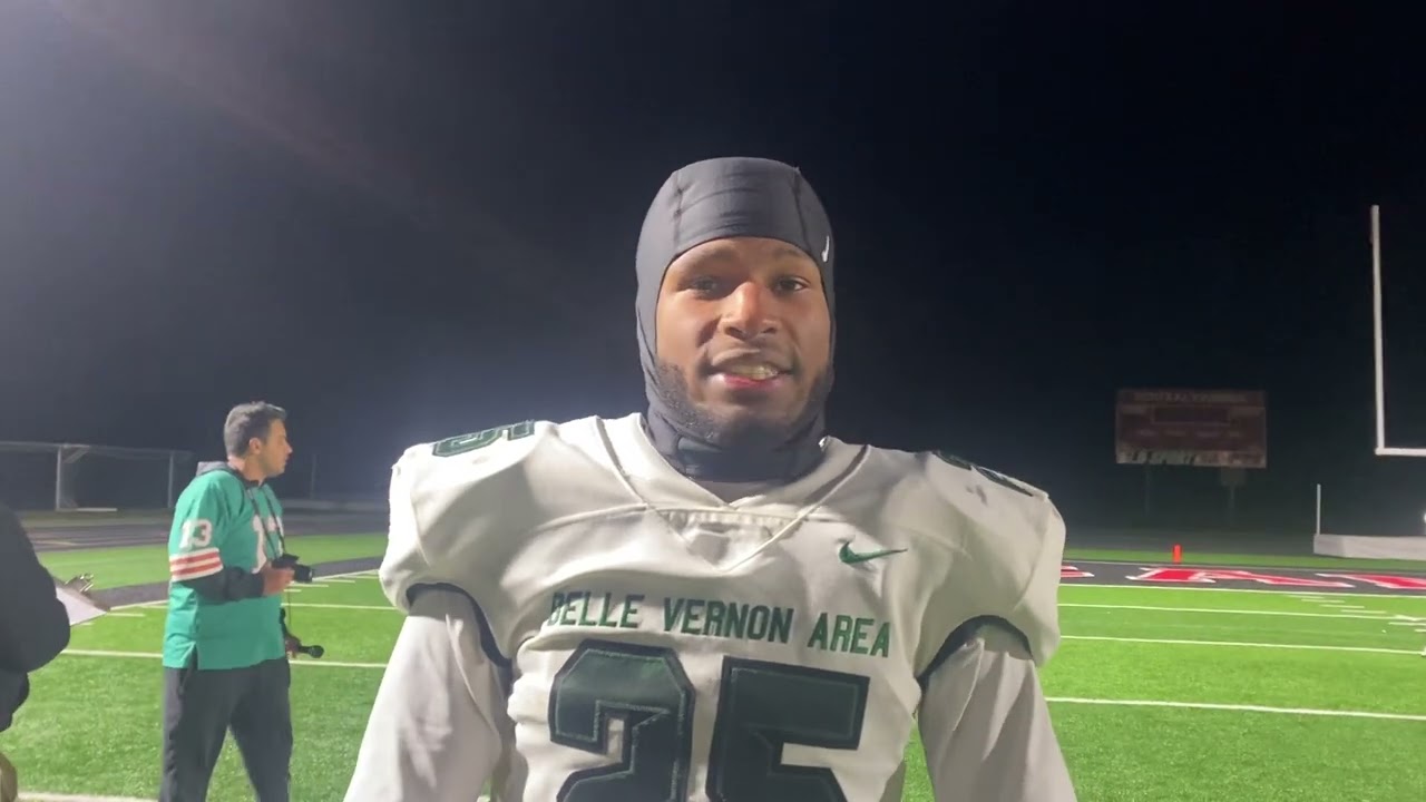 Quinton Martin Belle Vernon ATH PIAA semifinal win vs Central