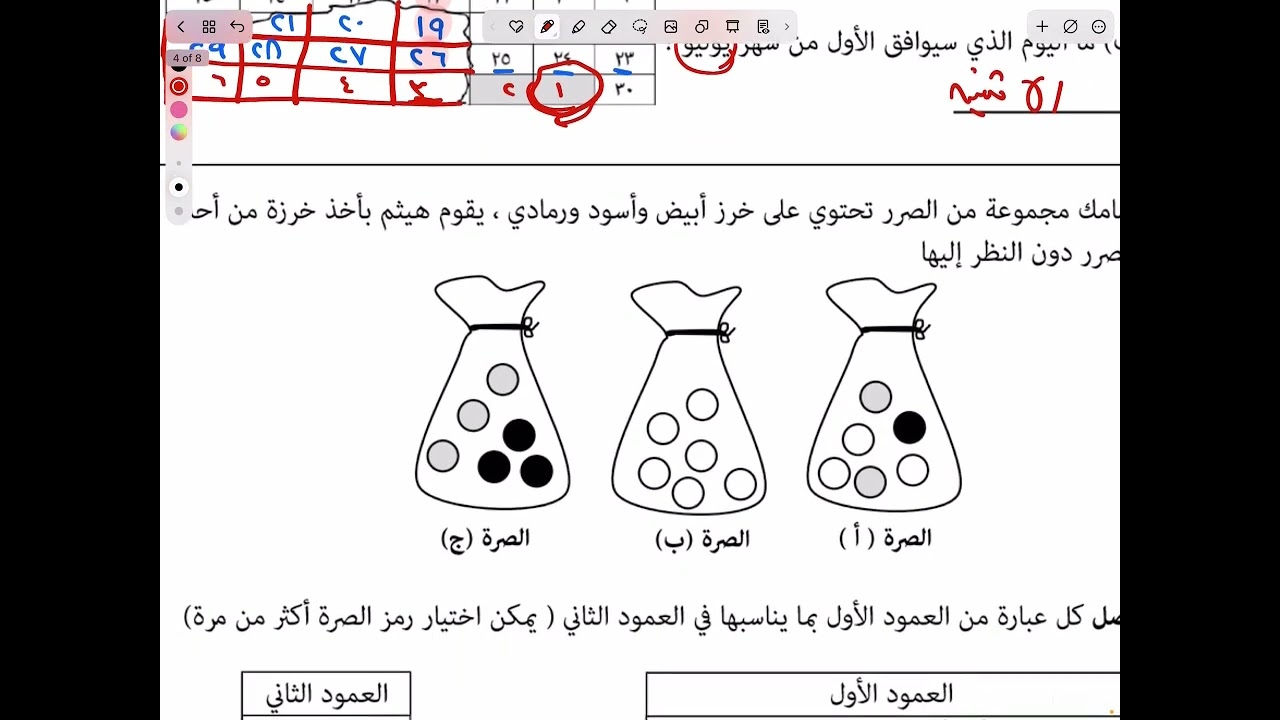 مراجعة للصف الخامس ( حل اختبار شمال الباطنة ٢٠٢٣-٢٠٢٤)