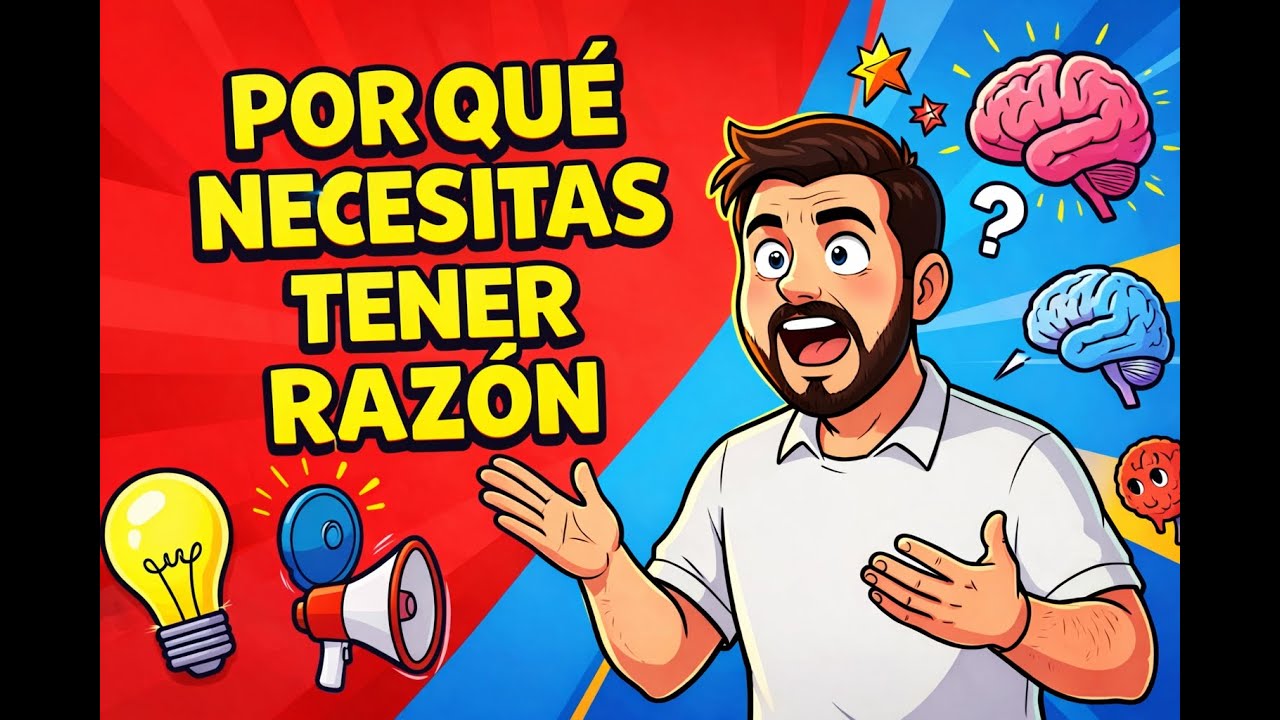 POR QUÉ NECESITAS TENER RAZÓN: LA PSICOLOGÍA DE LA DEFENSA DEL YO